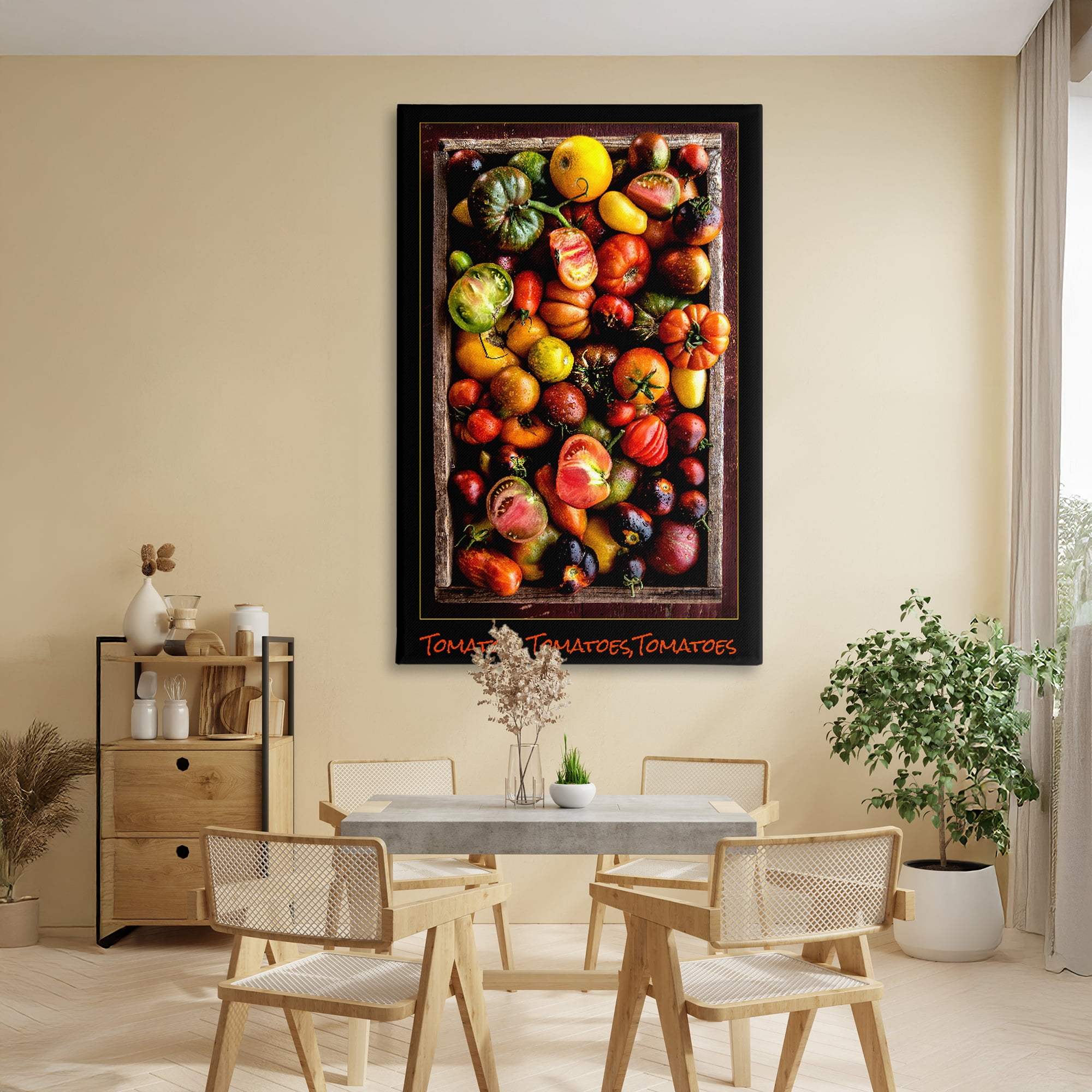 Stupell Industries Ripe & Bountiful Tomato Harvest Canvas Wall Art, design by Carl Kravats