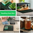 thumbnail image 2 of VIVOSUN Durable Waterproof Seedling Heat Mat Warm Hydroponic Heating Pad 20" x 20" MET Standard, 2 of 7