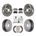 thumbnail image 1 of Transit Auto Front Rear Disc Brake Rotors Semi-Metallic Pads and Drum Kit (7Pc) for Car 2002 Toyota Corolla From 04 02 K8S-102358, 1 of 11