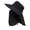 BHK108-Black, variant on Spring/Summer Fisherman's Hat Detachable Outdoor Fishing Wide Brim Fishing Caps with Removable Mesh Neck Face Flap Khaki One Size