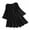 Black, variant on Viikei Women's Plus Size Short Sleeve Vintage Ruffled Three Quarter Lace V-Neck T-Shirt