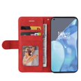 thumbnail image 2 of Étui pour OnePlus 9 Pro Portefeuille en Cuir Livre à Rabat Folio Support Vue Couverture - Rouge, 2 of 5