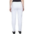 thumbnail image 2 of Alfred Dunner Womens Classic Allure Fit Proportioned Pant With Elastic Comfort Waistband, 2 of 4