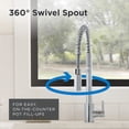thumbnail image 3 of Gerber D451388 The Foodie 1.75 GPM Single Hole Pre-Rinse Pull Down Kitchen Faucet -, 3 of 7