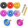 thumbnail image 2 of Bicycle Front Fork Stem Spacers Ring Gasket Set Aluminum Alloy Material Various Sizes Compatible with Road Bike, 2 of 10