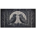 thumbnail image 2 of Birds Trees with Moon 3 Ring Binders 1.5 inch Hardcover File Folders with Interior Pockets A4 Size Organizer for School Office Hospital Set of 2, 2 of 8
