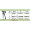 thumbnail image 3 of Vedolay Womens Summer Pants Casual Baggy Washed Straight Denim Pants with Pocket Light Blue,M, 3 of 5