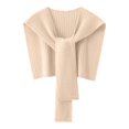 thumbnail image 2 of Women's Shawl Wrap Poncho Cape Open Front Cardigan Scarf Pashmina Shawls For Fall Winter, 2 of 6
