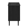 thumbnail image 5 of Bron 24" Freestanding Bathroom Vanity in Black Oak with Black 3-Hole Centerset Sink Top, 5 of 7