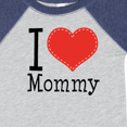 thumbnail image 4 of Inktastic I Love Mommy Heart Boys or Girls Baby Bodysuit, 4 of 5