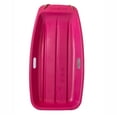 thumbnail image 2 of Lucky Bums Enfants 35 Pouces en Plastique Luge de Luge de Neige, Rose Néon (2 Pack), 2 of 6
