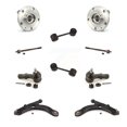 thumbnail image 1 of Transit Auto Front Bearing Lower Control Arm with Ball Joint Outer Inner Tie Rod Sway Bar Link Kit (10Pc) for Car 2006 Volkswagen Jetta A4 body code 7th and 8th Digit Of VIN Is "9M" or "1J" K7T-109524, 1 of 2