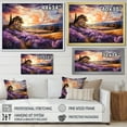 thumbnail image 4 of Designart "Countryside Charm In Tuscany, Italy" Flowers Floater Framed Canvas Prints, 4 of 5