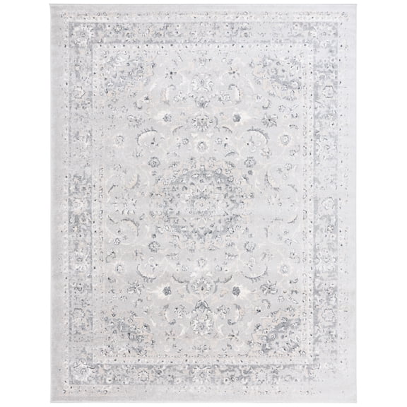 SAFAVIEH Layla Susan Oriental Area Rug, Ivory/Grey, 8' x 10'