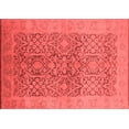 thumbnail image 1 of Ahgly Company Indoor Rectangle Oriental Red Traditional Area Rugs, 7' x 9', 1 of 4