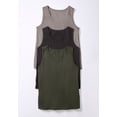 thumbnail image 4 of Ellos Plus Size 3-Pack Scoopneck Sleeveless Tank, 4 of 4