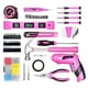 thumbnail image 3 of Juego de herramientas SOLUDE Pink de 130 piezas con destornillador inalámbrico de 3,6 V, 3 of 8
