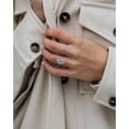 thumbnail image 2 of Solitaire Brilliance 1.5CT Marquise Moissanite Double Halo Engagement Ring for Women 14k White Gold Ring Size 11, 2 of 6