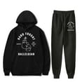 thumbnail image 2 of Hard Fought Hallelujah  hoodies suits Jesus Apparel pocket drawstring  sweatshirt men/women Strap sports pants, 2 of 6