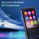 thumbnail image 3 of Reproductor MP3 RUIZU 64 GB con Bluetooth 5.3, altavoz, pantalla de 2.4 pulgadas, 3 of 7