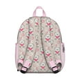 thumbnail image 3 of Cute Koala Print Student Backpack – Cartoon Australian Koala Bear Design with Floral Pattern and Watercolor Animal Art Style, 3 of 6