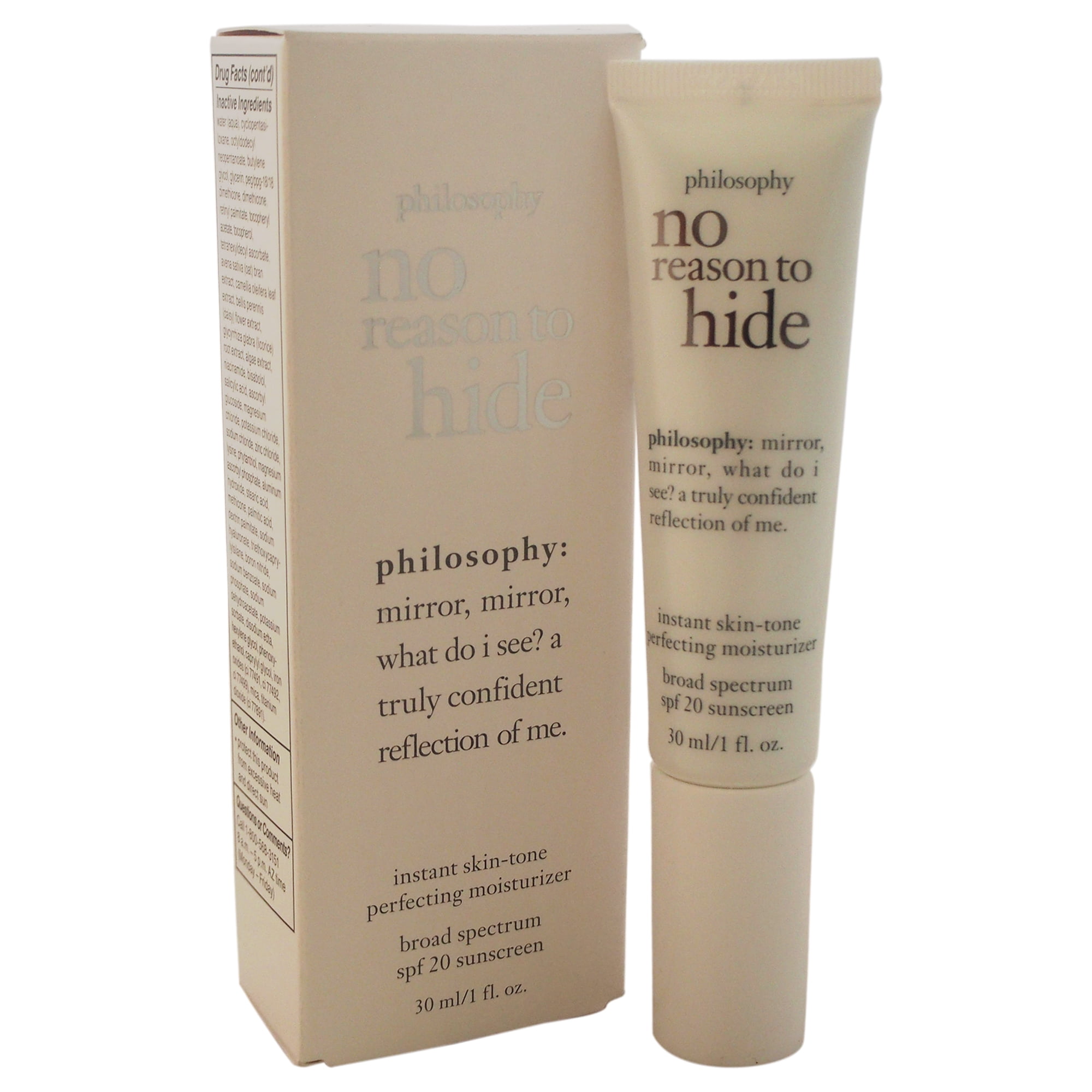 Philosophy No Reason to Hide Instant SkinTone Perfecting Moisturizer