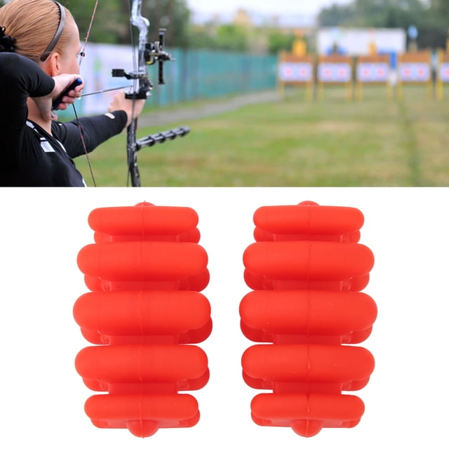 Archery Limbs Stabilizer Universal Vibration Dampener 2pcs Silicone Compoundfor Arrows
