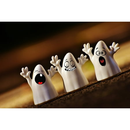 framed art for your wall happy halloween ghost halloween autumn ghosts 10x13 frame