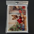thumbnail image 3 of Norwich Terrier Cozy Christmas Greeting Cards Pack of 8 7 in x 5 in, 3 of 3