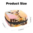 thumbnail image 2 of Giraffe in Sunglasses Fuuny Summer Animal Sanitary Napkin Storage Bag, Zipper Menstrual Cup Pouch Feminine Menstruation First Period Pads Holder for Girls Women Ladies, 2 of 6