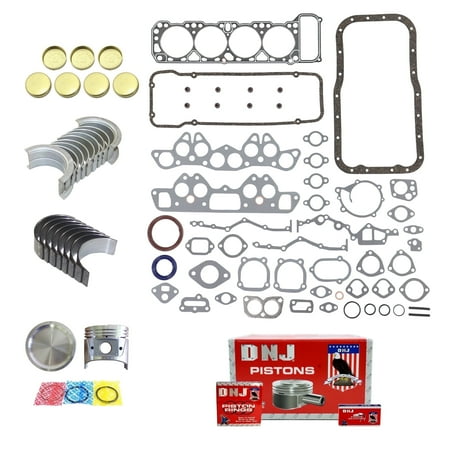 DNJ EK633 Engine Rebuild Kit Fits Cars & Trucks 1973-1974 Nissan 610 620 Pickup 710 1.8L SOHC L4 V 108cid L18