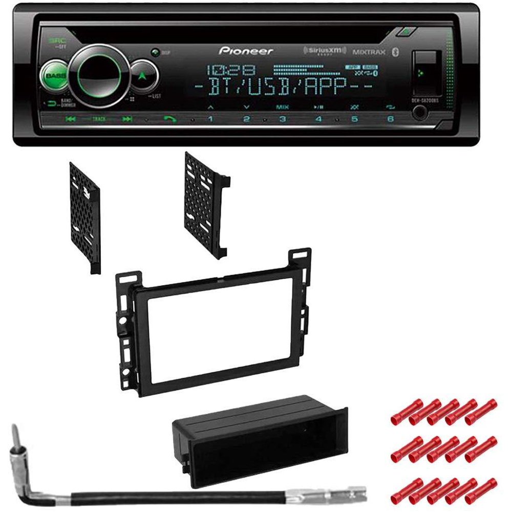 KIT5724 Pioneer Car Stereo with Bluetooth DEHS6200BS for Saab 97X