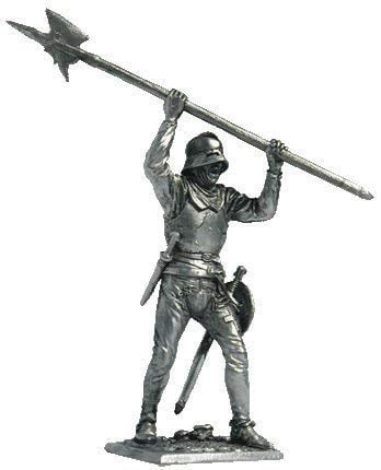 English halberdier,16th century Miniature Sculpture M179 Details about   Tin Soldiers 54mm 1/32 