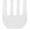 Clear, variant on Plastic Forks, Royal Blue, 18ct