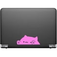 thumbnail image 3 of Bongo Cat Funny Meme Laptop Wall Car Window Sticker Decal Graphic (5in x 2in, Pink), 3 of 4