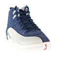 thumbnail image 2 of Air Jordan 12 Retro PRM International Flight Men's Shoes College Navy-Red bv8016-445, 2 of 6