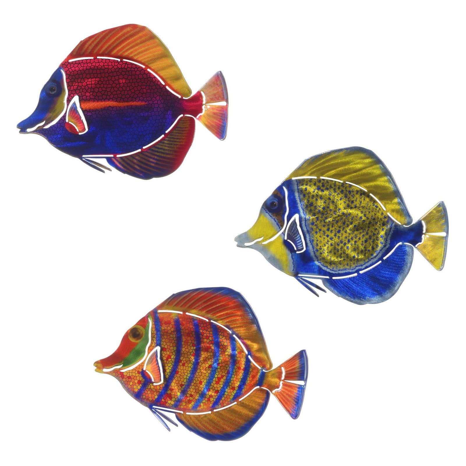 Next Innovations Angelfish Wall Art Set of 3