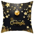 thumbnail image 1 of Teissuly 18x18inch Merry Christmas Printing Dyeing Sofa Bed Home Decor Pillow Case Cushion Cover Teissuly WER202312134694, 1 of 1