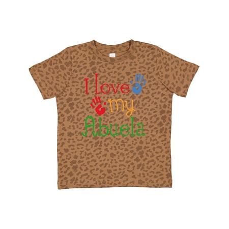 

Inktastic I Love My Abuela Gift Toddler Boy or Toddler Girl T-Shirt