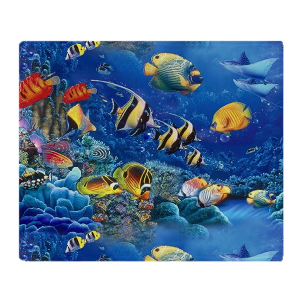 CafePress Tropical Fish Soft Fleece Throw Blanket, 50"x60" Stadium