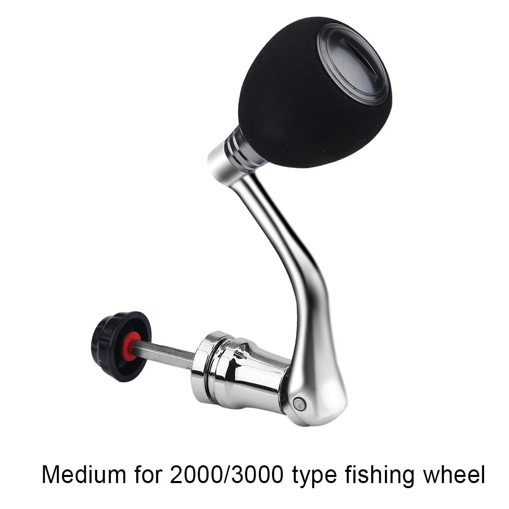 Anauto Reel Replacement Power Handle Metal Rocker Arm Grip for Spinning