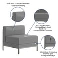 thumbnail image 3 of Flash Furniture Hercules Imagination Series Contemporary Gray Leathersoft Middle Chair, 3 of 9