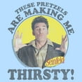 thumbnail image 2 of Men's Seinfeld These Pretzels Icon Graphic T-Shirt, 2 of 4