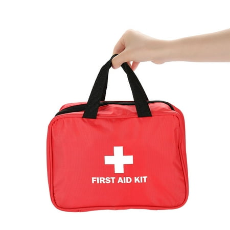 Ashata Home Outdoor Travelling Medical Storage Box Case First Aid Bag Emergency Red, Emergency Case, Rescue Bag