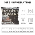 thumbnail image 5 of YINGXI Winter Decorative Pillow Covers Farmhouse Decor Baby It’s Cold Outside Snowy Winter Holiday Blessings Quote Throw Pillow Case Cushion Cover with Black Background 18x18in, 5 of 5