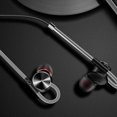 thumbnail image 4 of Auriculares QKZ QKZ DM10 Auriculares internos de 3,5 mm Subwoofer de graves Auriculares con cable de metal Control de línea de succión magnética con micrófono Auriculares deportivos Auriculares QKZ Auriculares, 4 of 7