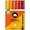 Hot Set, variant on Molotow Acrylic Markers 4mm Sets of 6, Wood Set - 4mm