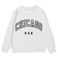 thumbnail image 4 of LUOGENLI Hoodies Girls Valentine's Day Hoodies Size 10-12 Preppy Girl's Graphic Prints Sweatshirt Crewneck Long Sleeve Cute Drop Shoulder Pullover Tops Girls Sweatshirts Size 6 White 6-7 Years, 4 of 6