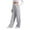 Light Gray, variant on Kagetolytai Linen Pants Women Women's Winter Sweatpants Solid Color Casual Pants Women's Fleece Sweatpants Wide Leg Straight Pants Cargo Pants Women White L
