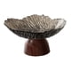thumbnail image 2 of Frutero con pedestal para aperitivos, plato de frutos secos para inauguración de la casa negro, 2 of 9